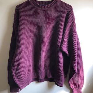 Maroon Sweater